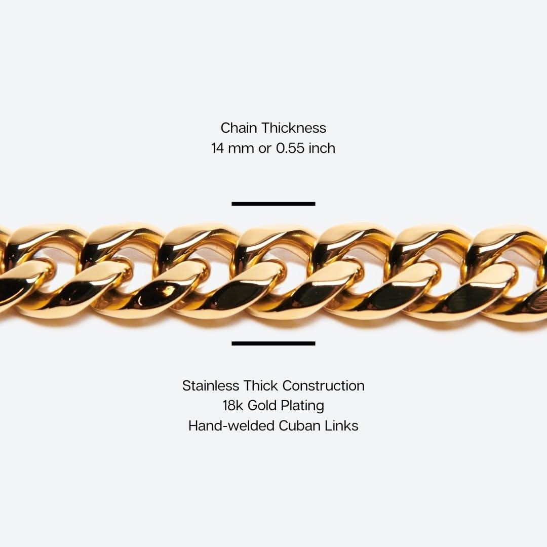 Cuban Link Gold Dog Leash - Image 5