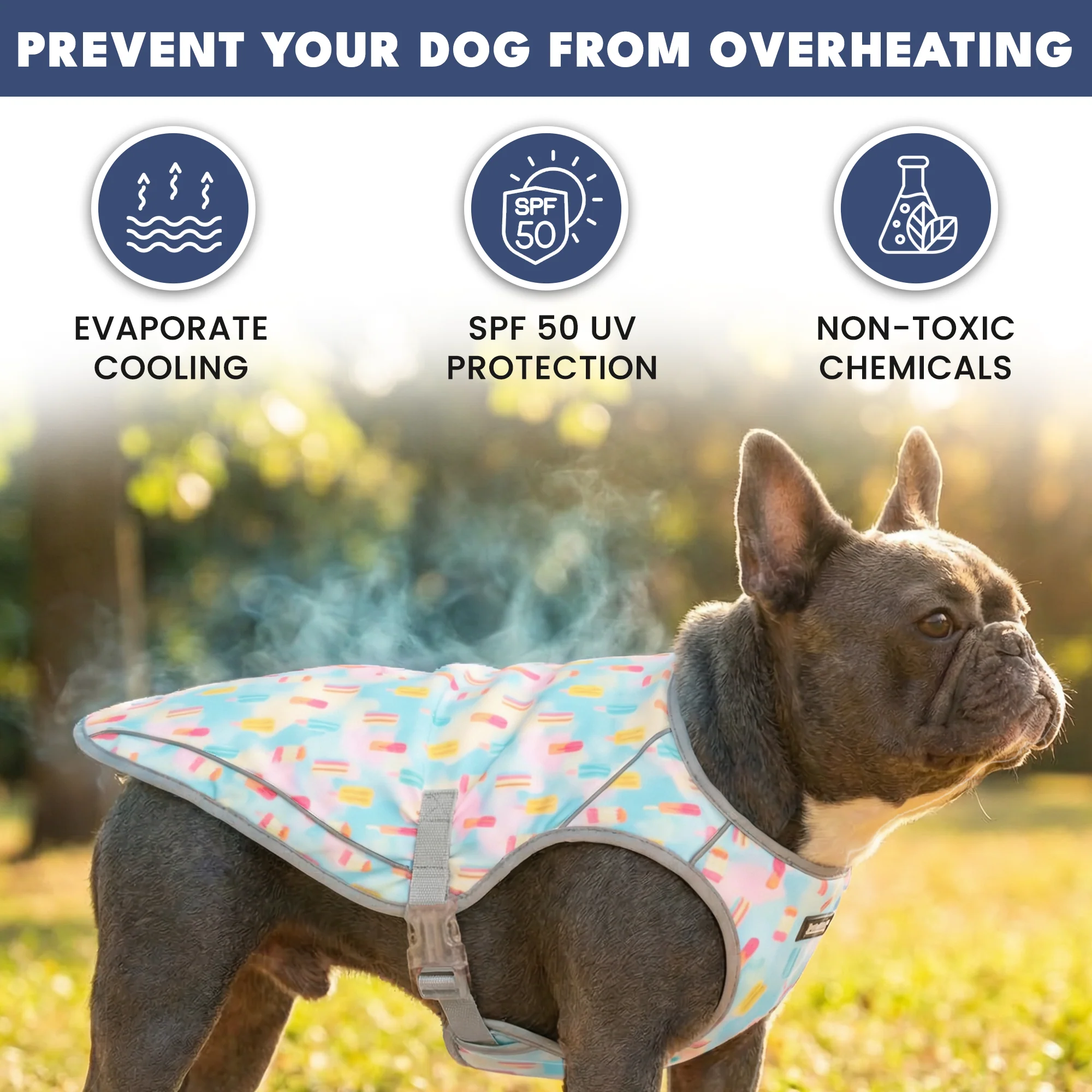 Chilltech™ Dog Cooling Vest 2 Pack - Image 41