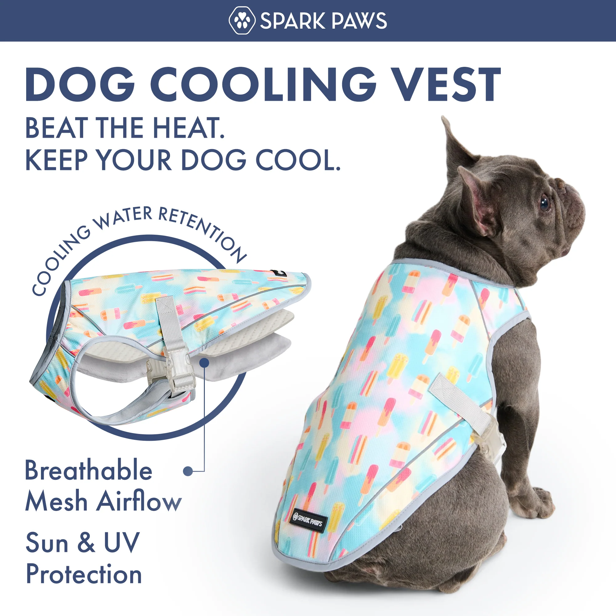 Chilltech™ Dog Cooling Vest 2 Pack - Image 46