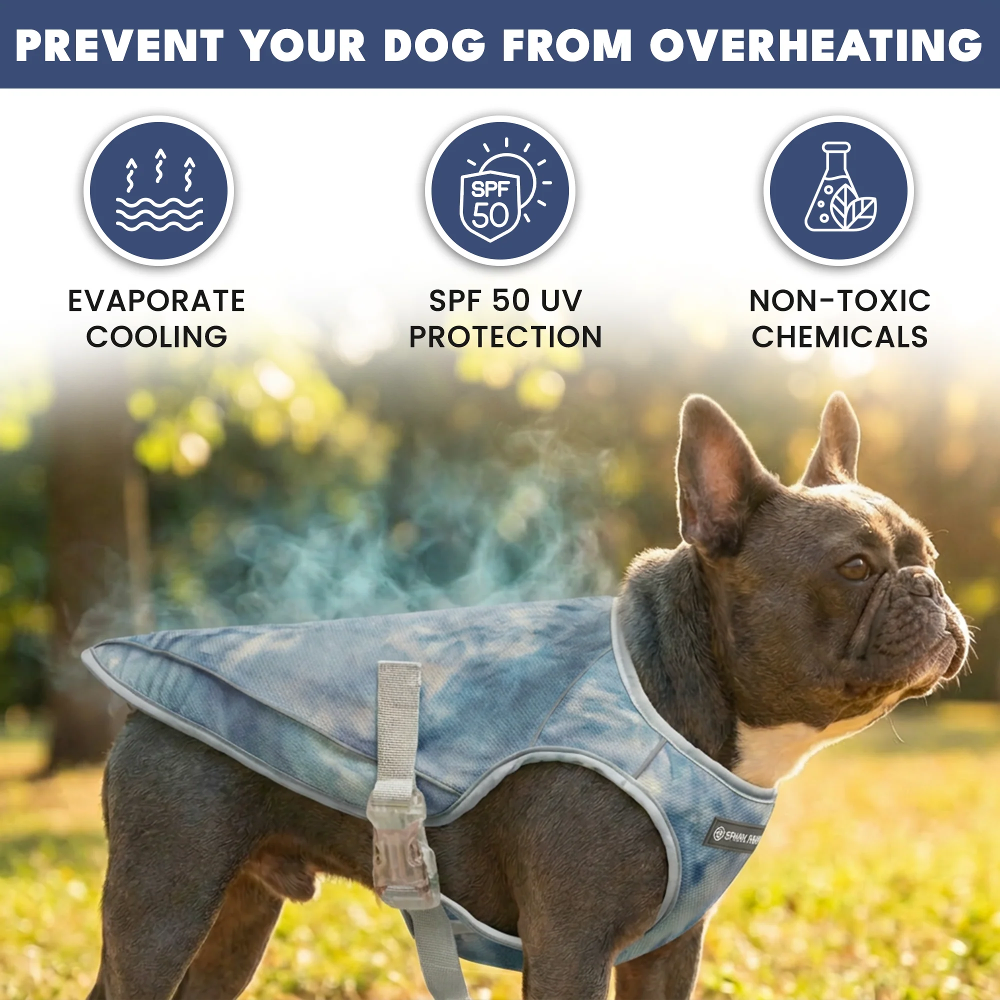 Chilltech™ Dog Cooling Vest 2 Pack - Image 34