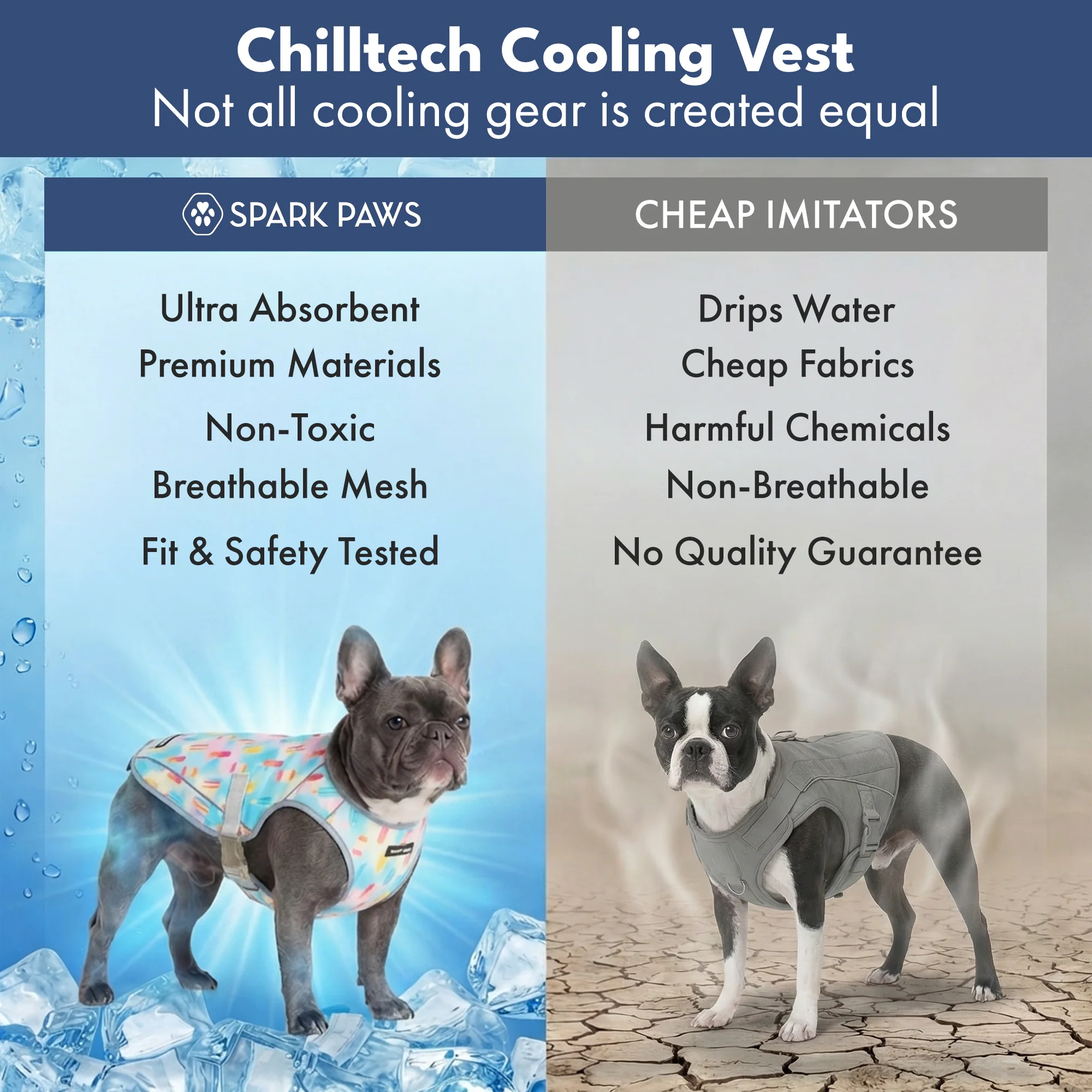 Dog Cooling Vest - Popsicles - Image 8