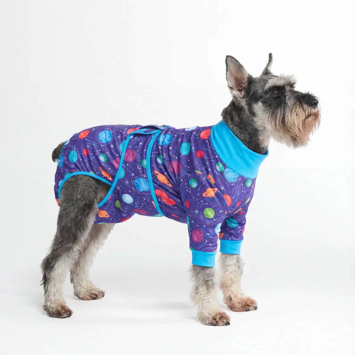 Dog Surgical Suit - Planets - Image 3