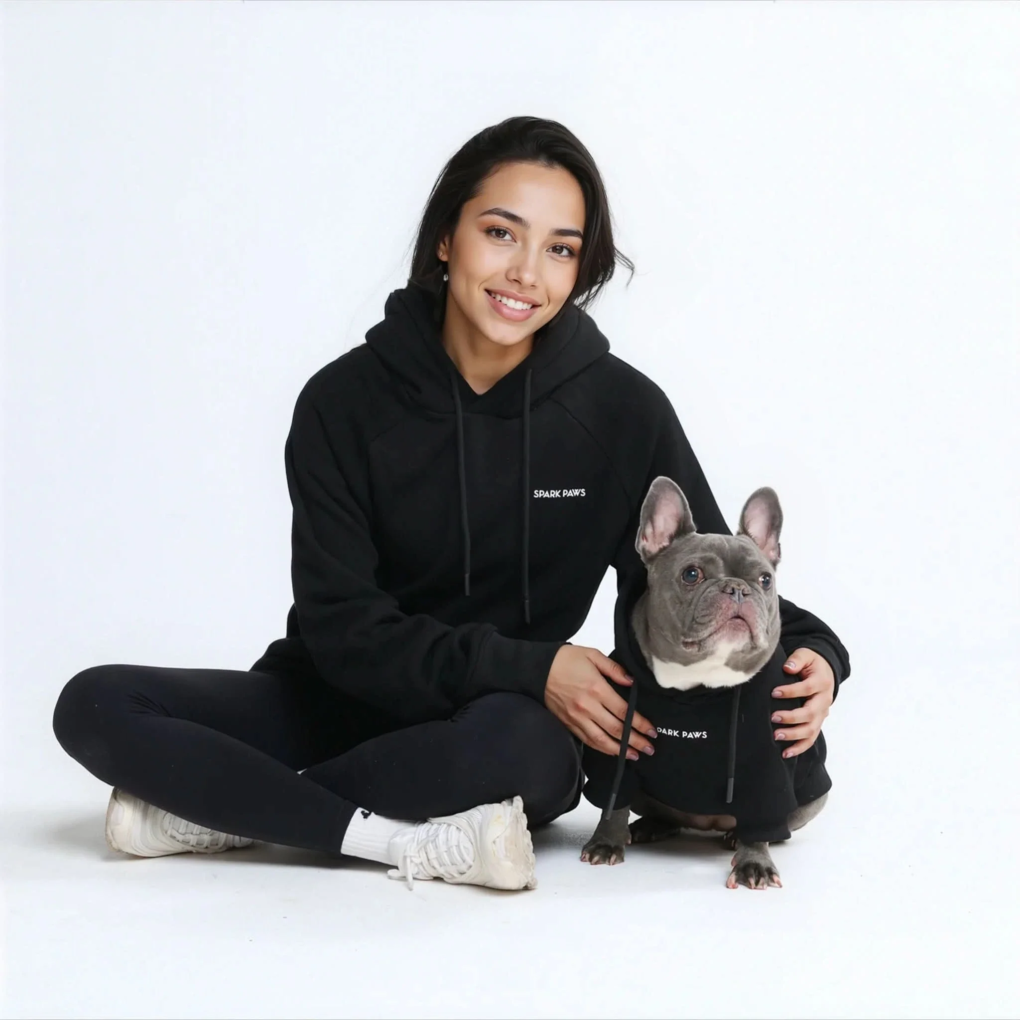 Essential Dog Hoodie - Black - Image 11