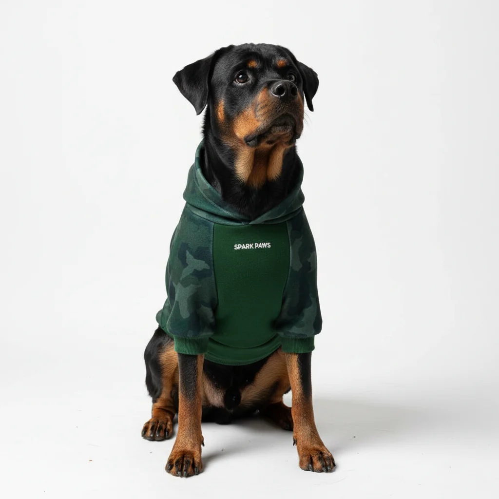 Forest Camo Dog Hoodie - Image 7