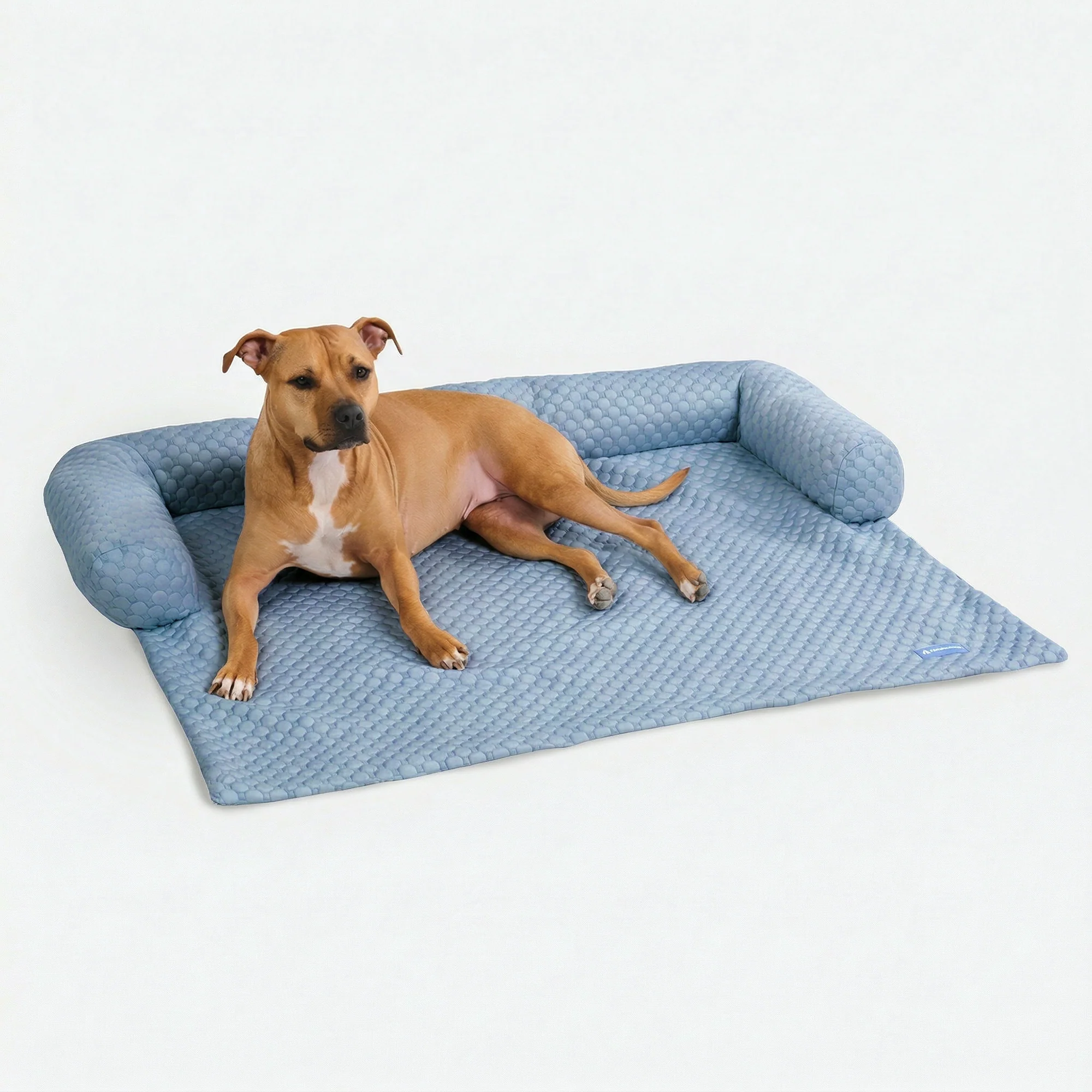 Frostcore™ Cooling Couch Cover Dog Bed - Ash Blue (2) - Image 4