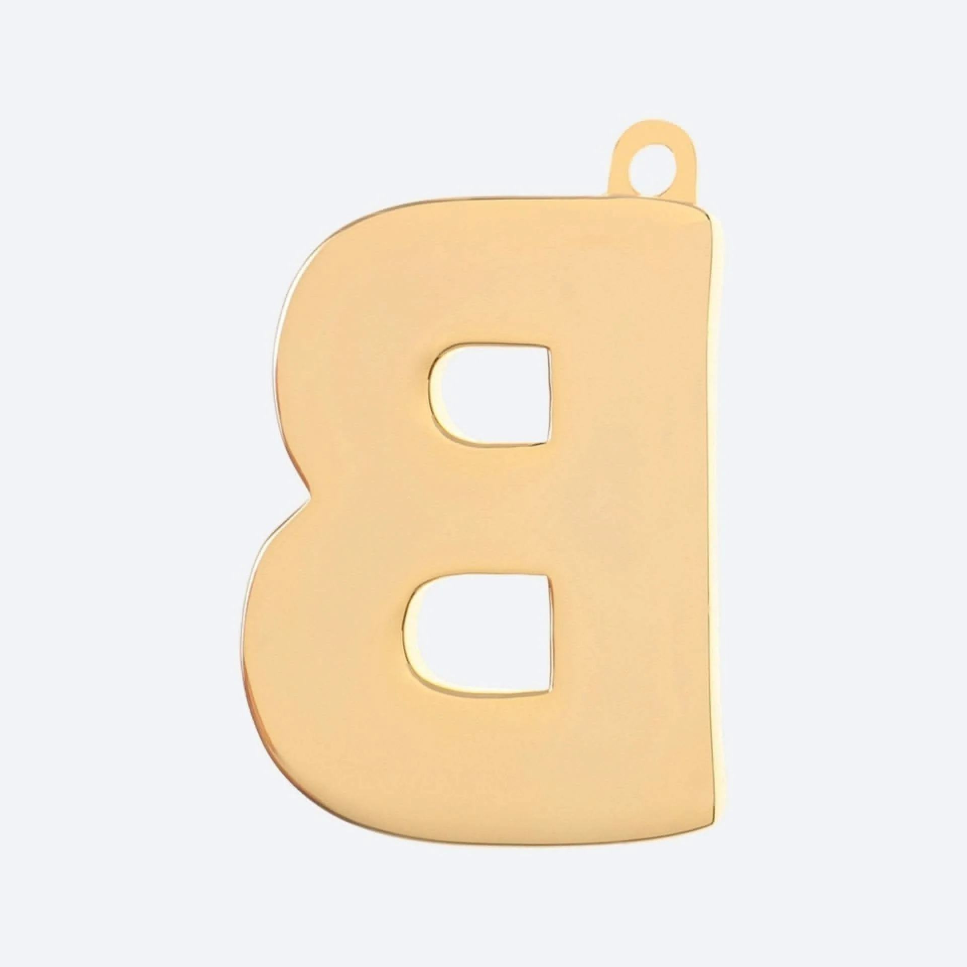 Initial Letter Jewelry Tag - B - Image 5