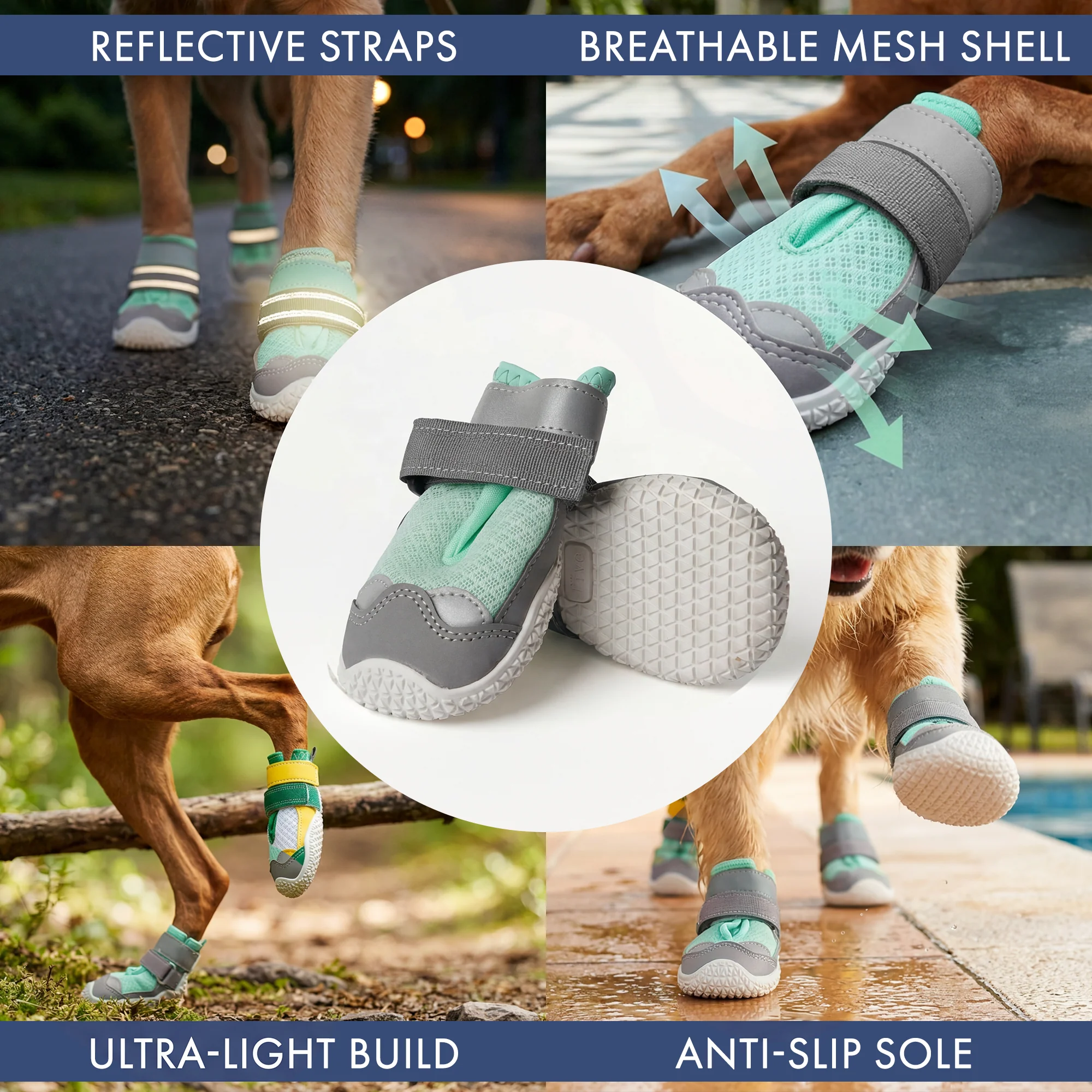 Hot Pavement Pawtector Dog Shoes - Image 16