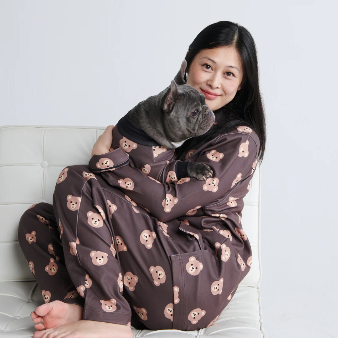 Human Pajama Pants - Bear Black - Image 3