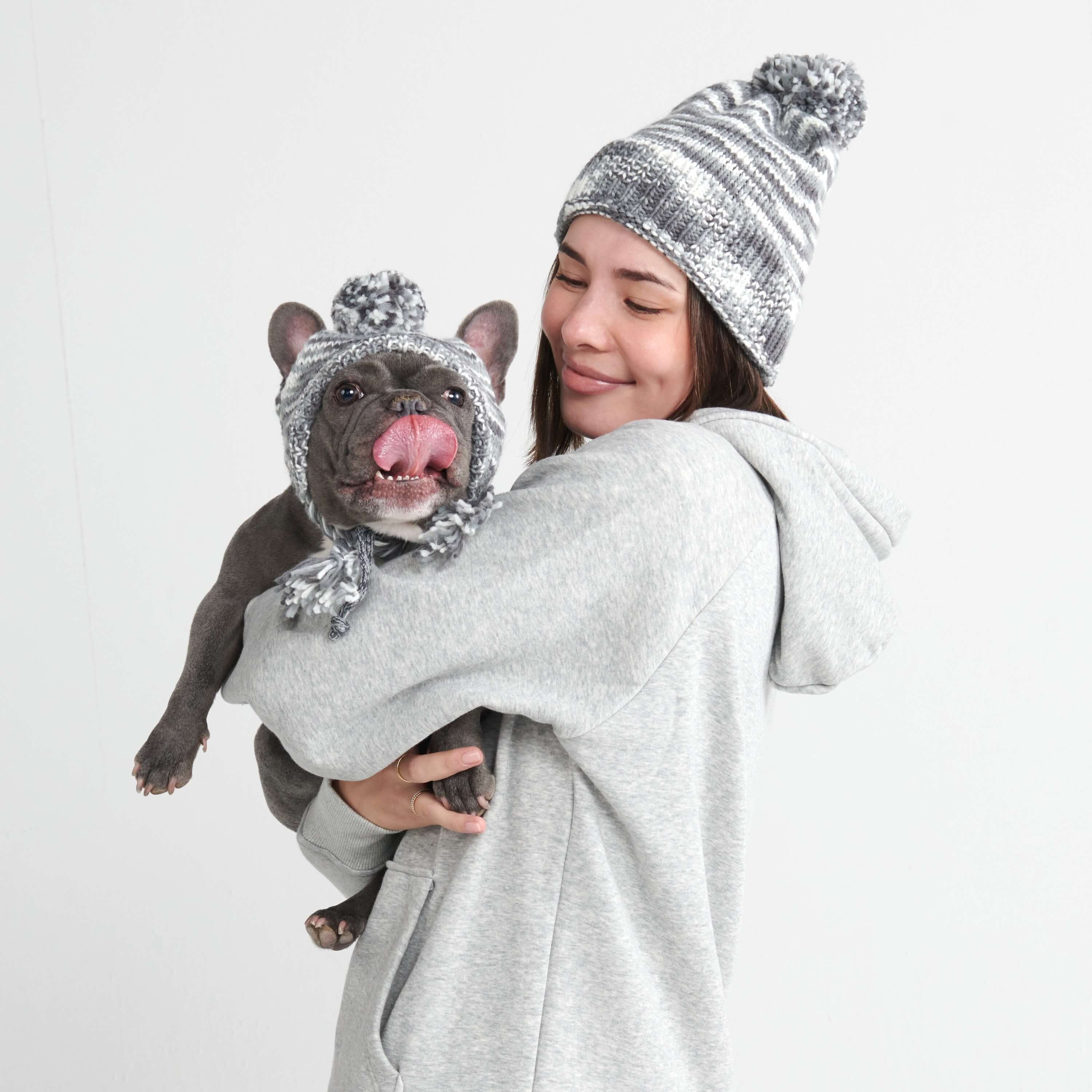 Knit Matching Human Pom Hats - Image 5