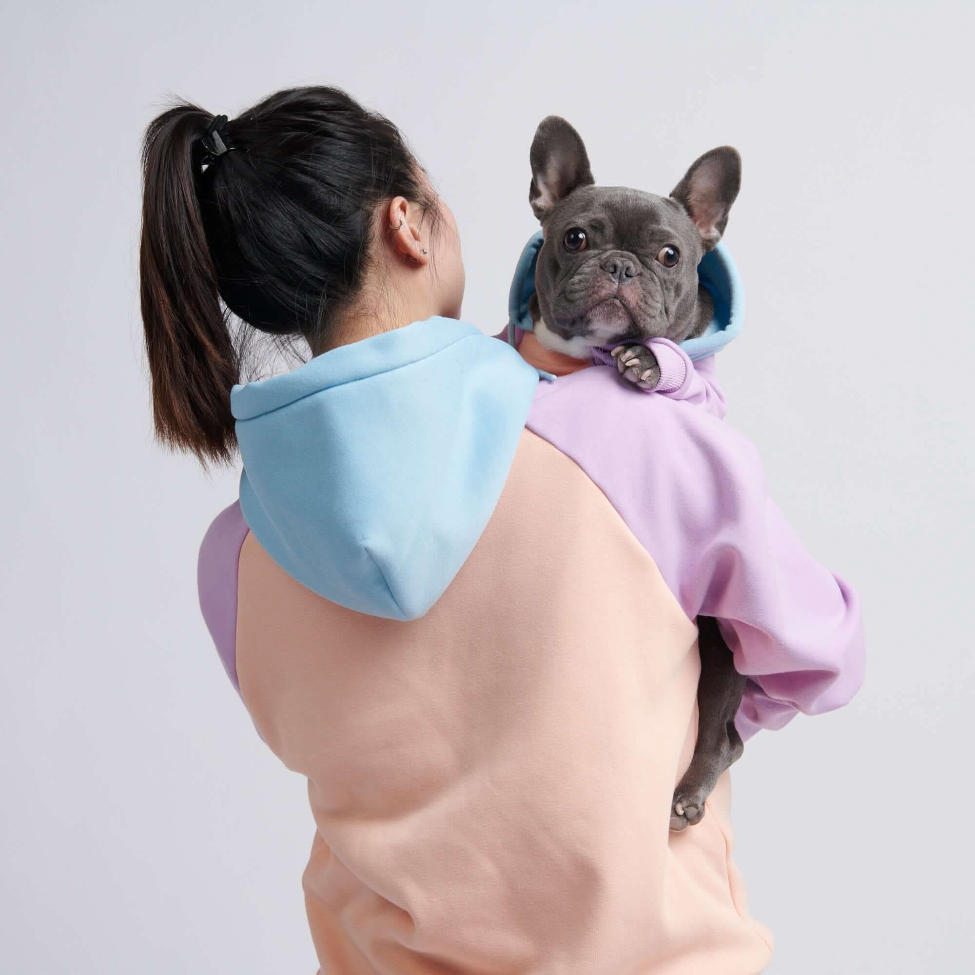 Color Block Human Hoodies - Image 17
