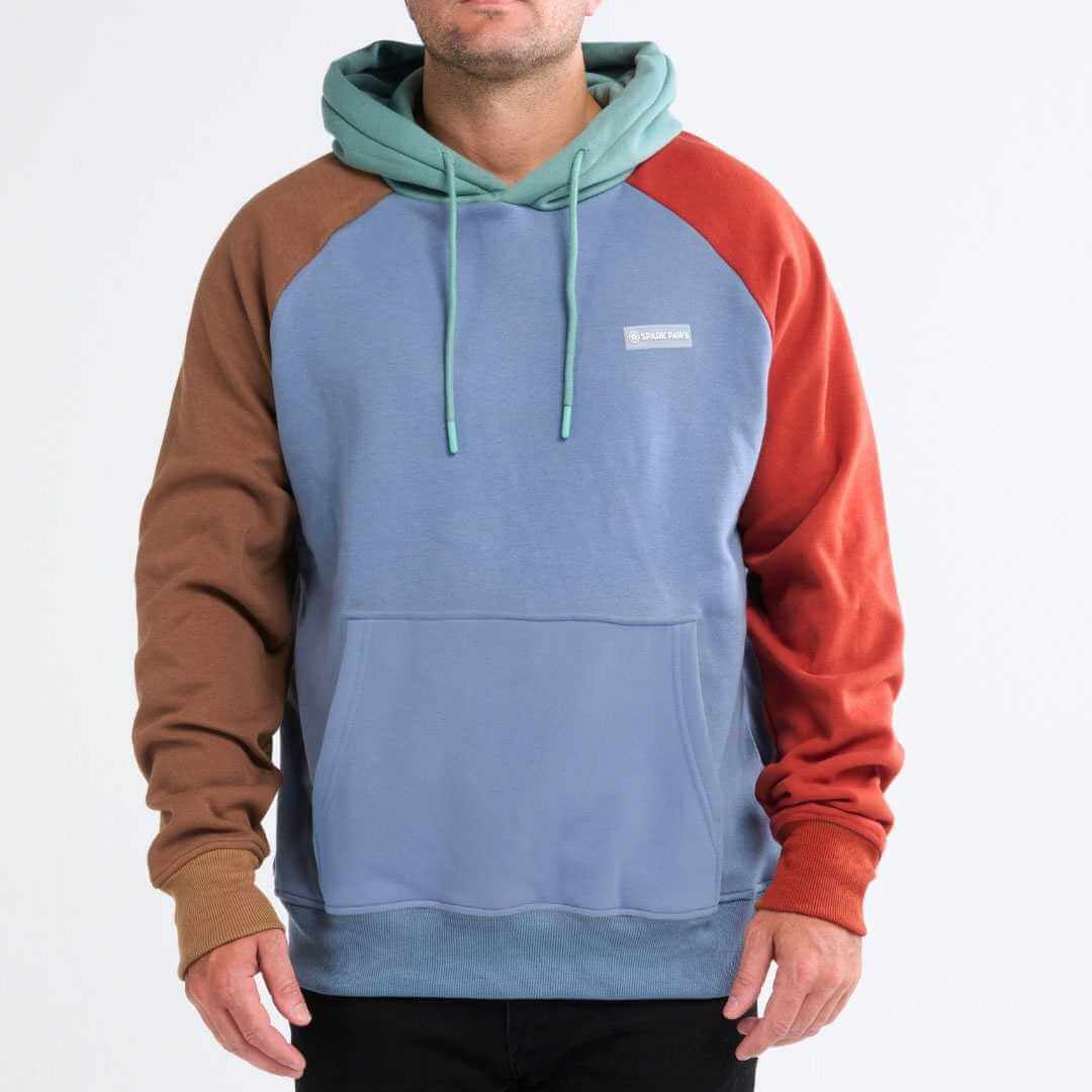 Color Block Human Hoodies - Image 8