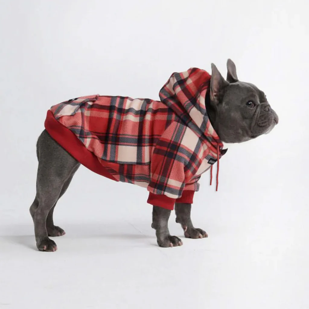Plaid Dog Hoodies - Image 3
