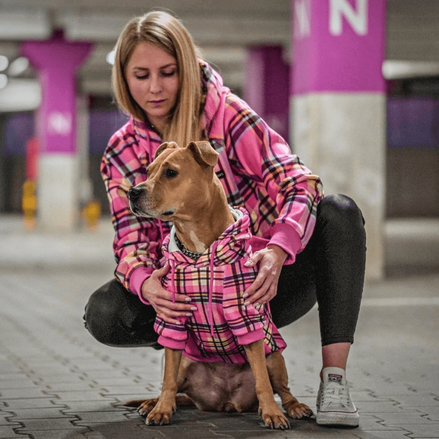Plaid Dog Hoodies - Image 41
