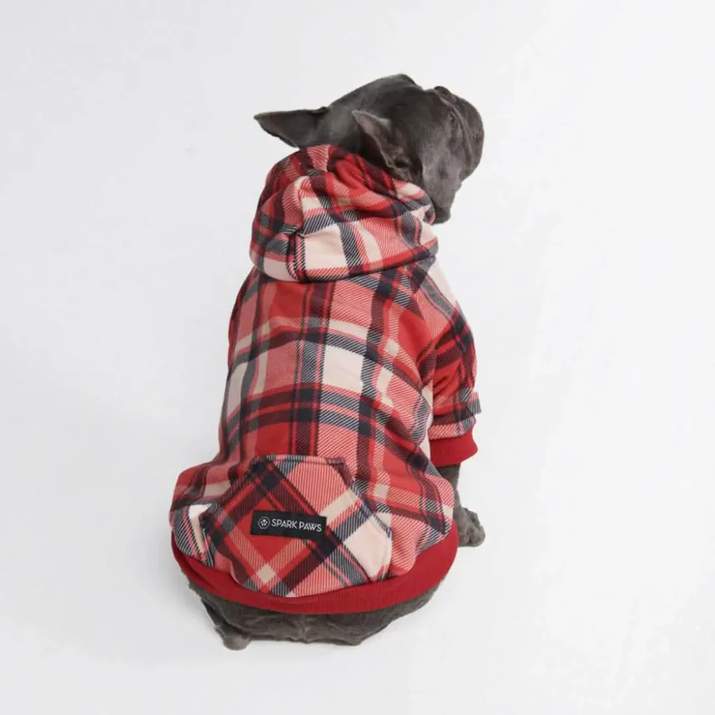 Plaid Dog Hoodies - Image 9