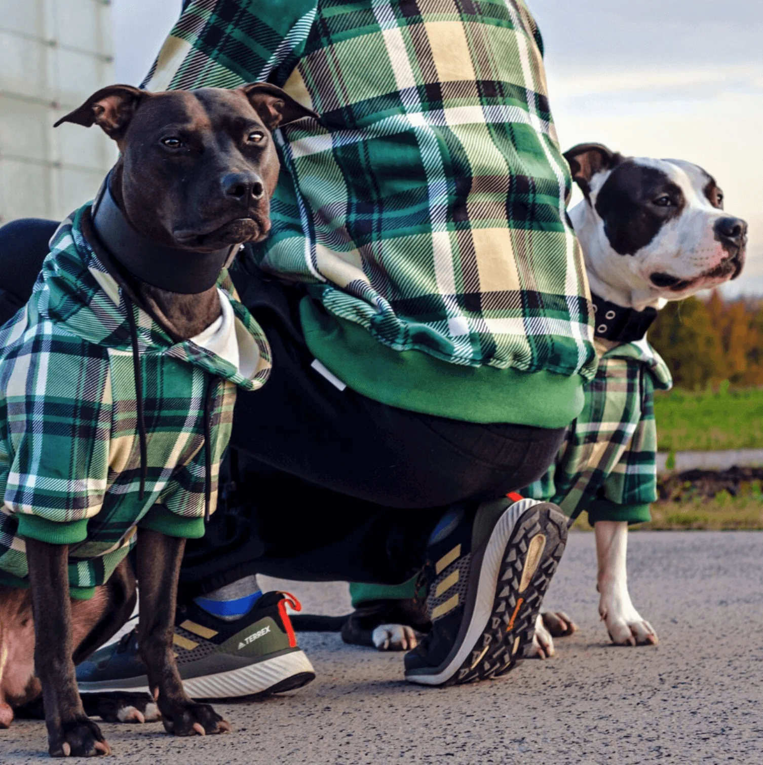 Plaid Human Hoodies - Image 8