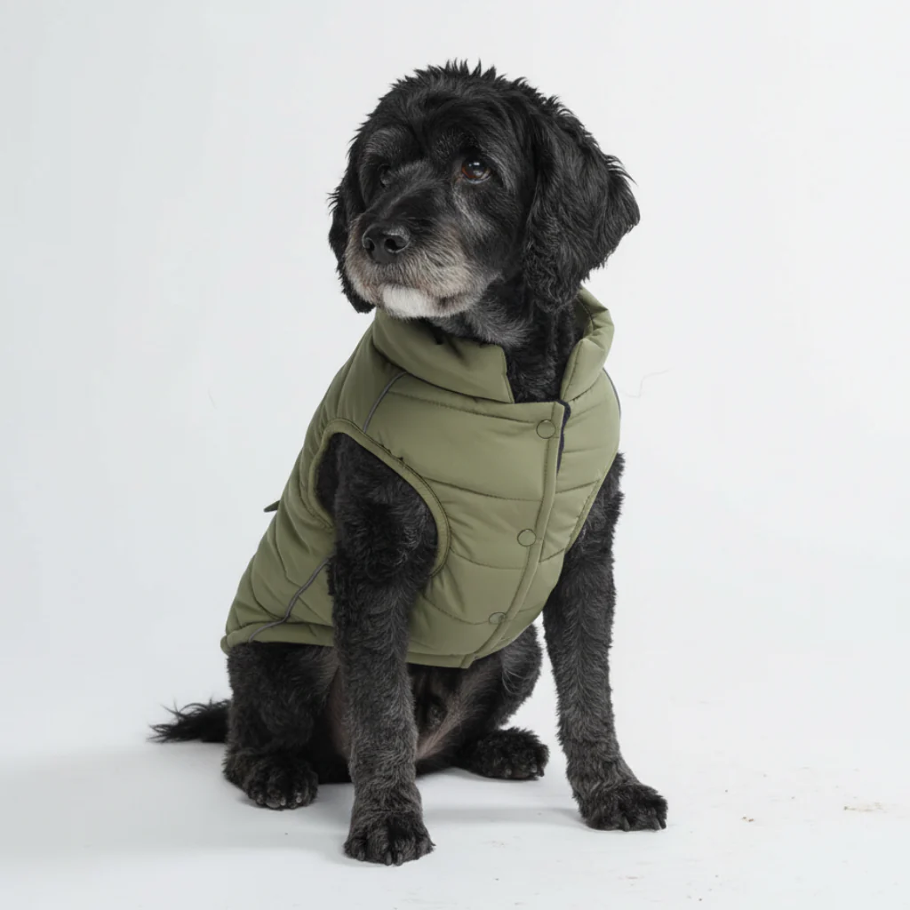 WarmShield Water-Resistant Jacket - Olive - Image 5