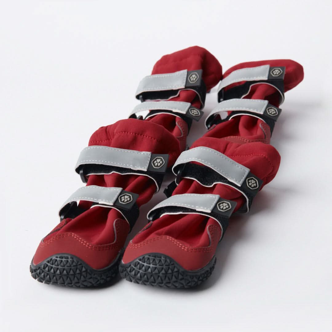 Flex Shell Waterproof Dog Boots - Red - Image 6